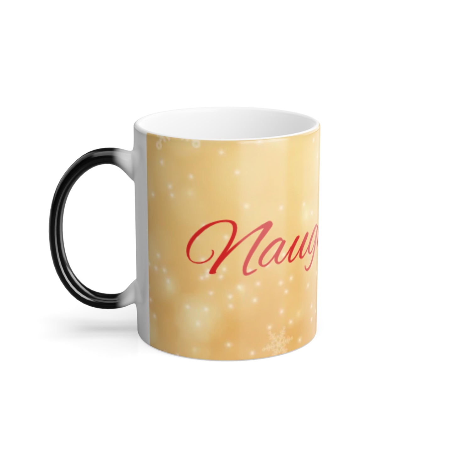 Naughty Girl Color Morphing Mug - Warm Holiday Vibes - Perfect Gift for Fun Celebrations